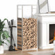 Chimenea de Vidaxl 50x28x132 cm de acero inoxidable