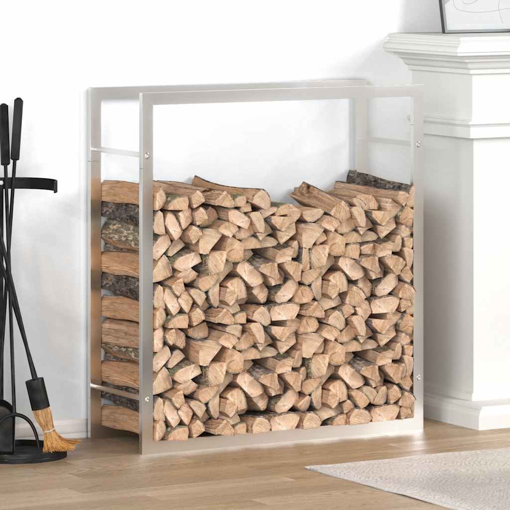 Chimenea de Vidaxl 80x28x86 cm de acero inoxidable