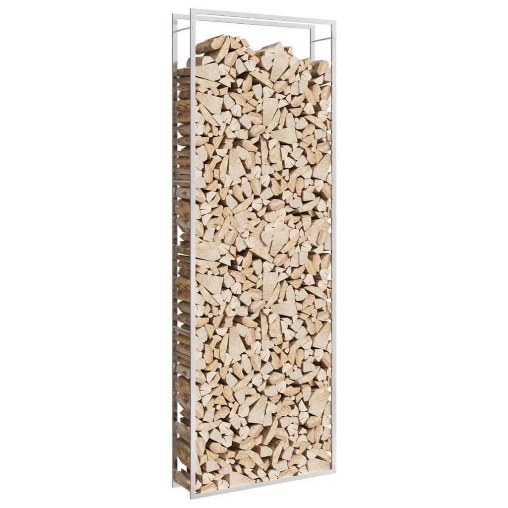 Chimenea de Vidaxl 110x28x312 cm de acero inoxidable