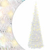 Vidaxl Kunstkerstboom Pop-up 200 LED 210 cm bianco
