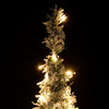 Pop-up Vidaxl Kunstkerstboom con neve 200 LED 210 cm