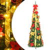 Vidaxl Kunstkerstboom Pop-up 50 LED 120 cm Verde