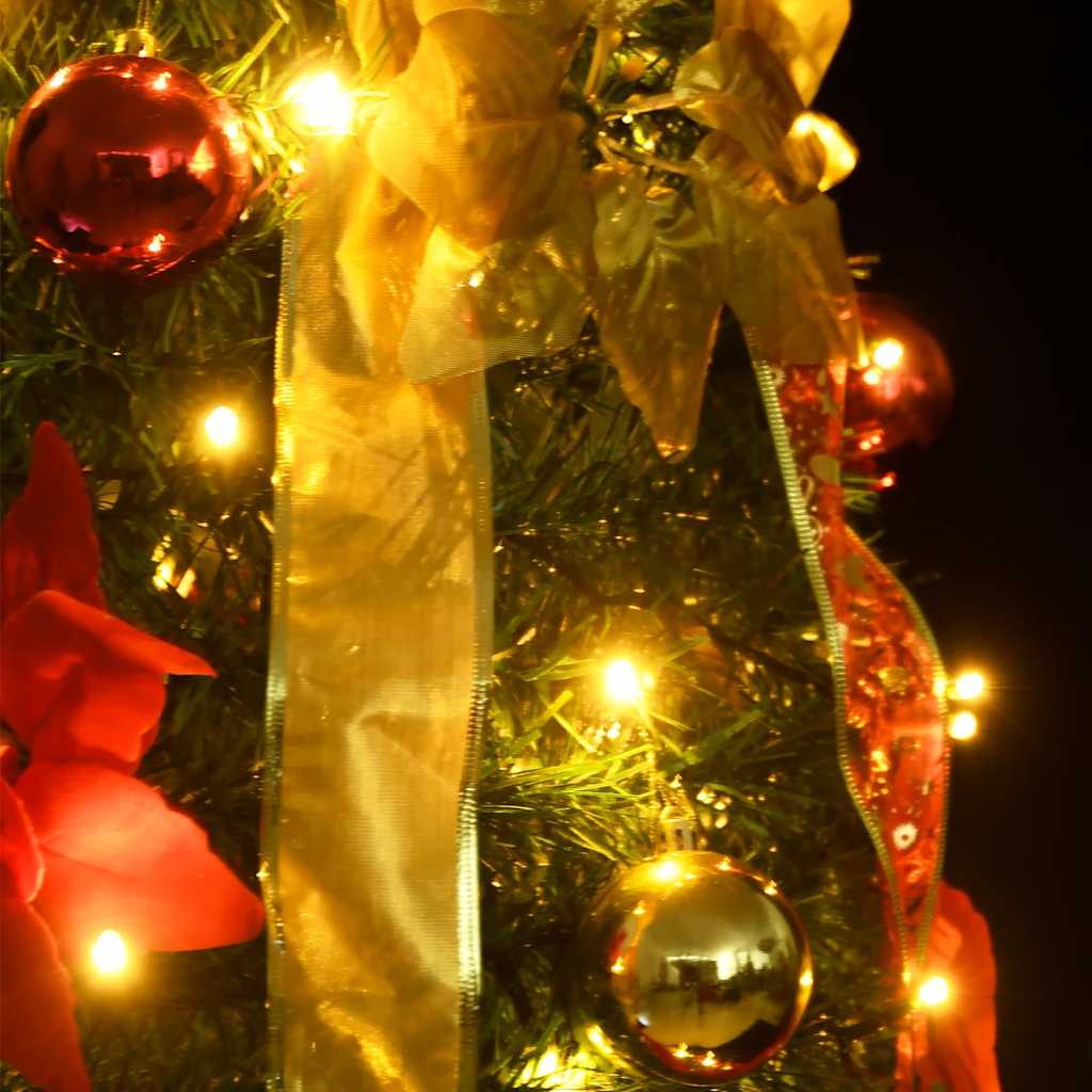 Vidaxl Kunstkerstboom Pop-up 50 LED 120 cm Verde