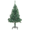 Vidaxl kunstkerstboom met sneeuw 120 cm groen