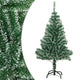 Vidaxl Kunstkerstboom con neve 150 cm verde