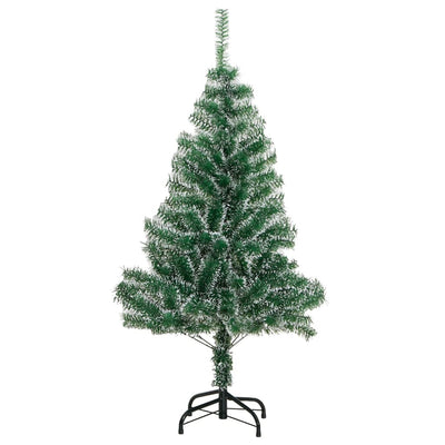 Vidaxl Kunstkerstboom con neve 150 cm verde