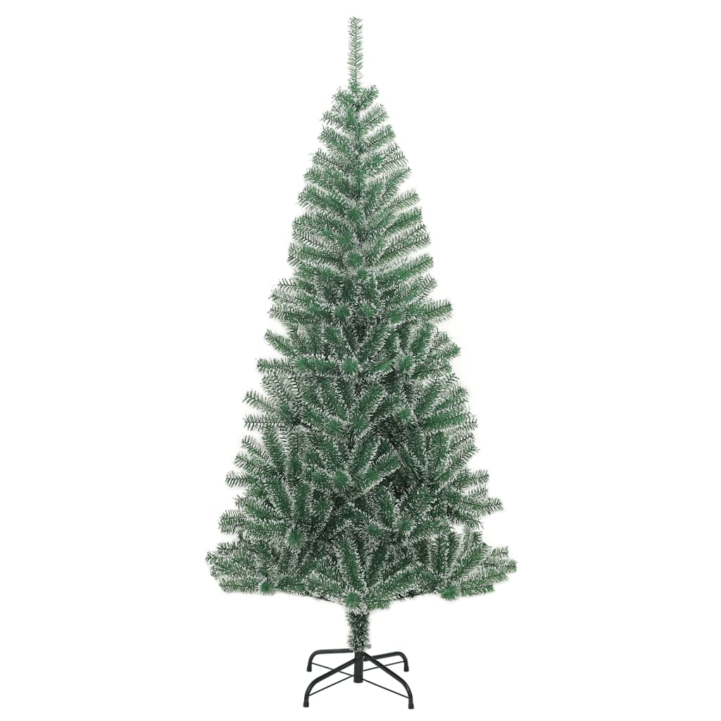 Vidaxl Kunstkerstboom con nieve de 240 cm de verde