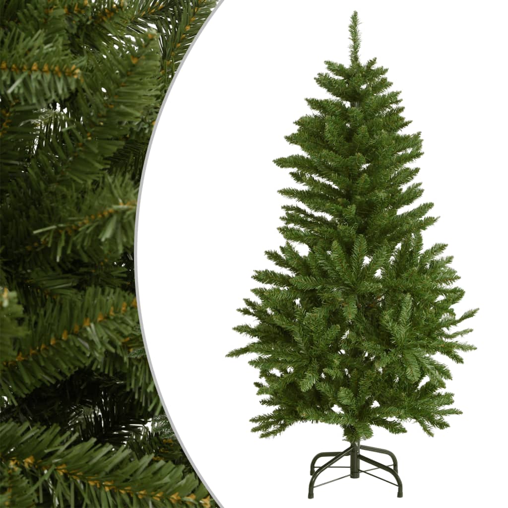 Vidaxl kunstkerstboom met scharnieren en standaard 150 cm