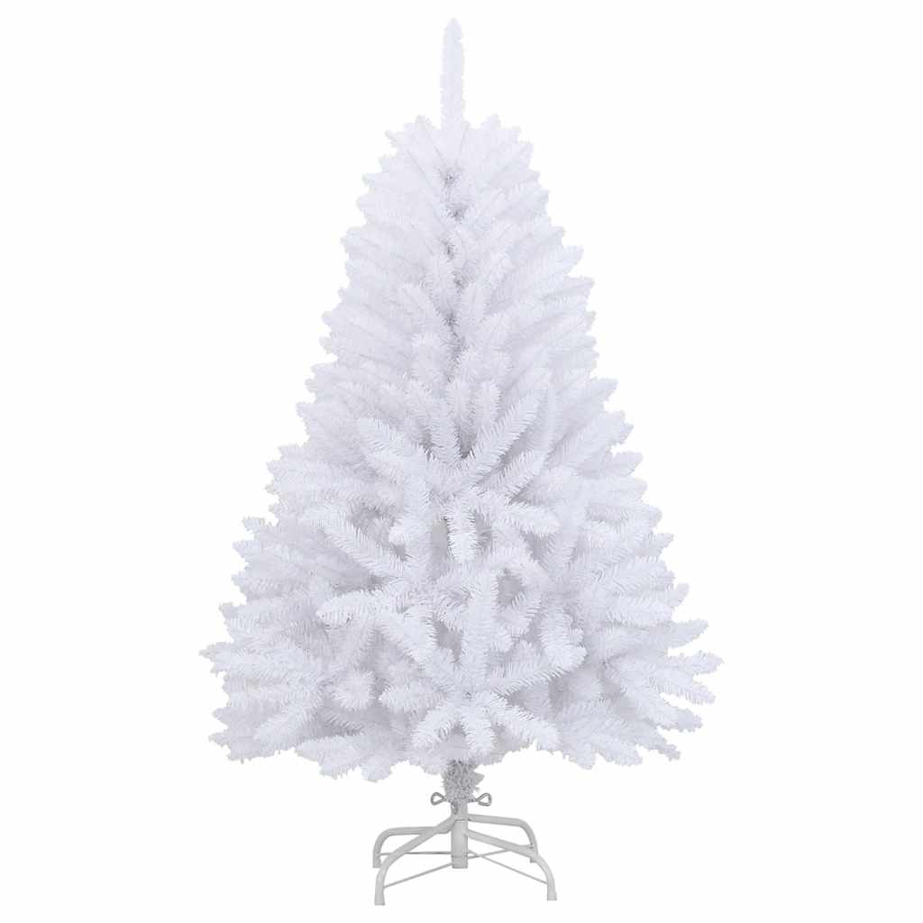 Vidaxl Kunstkerstboom con cerniere e bianco 120 cm standard