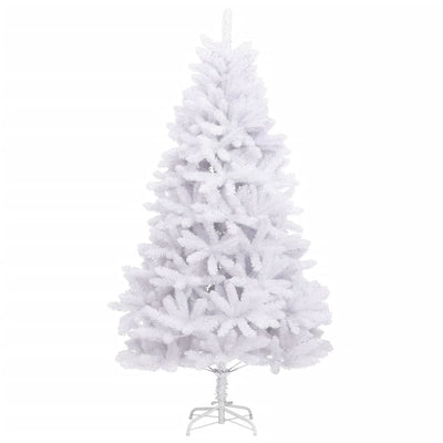 Vidaxl Kunstkerstboom con cardini con bianco 240 cm standard