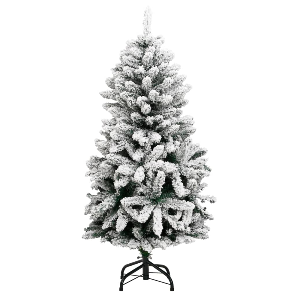 Vidaxl Kunstkerstboom con cardini e neve 120 cm