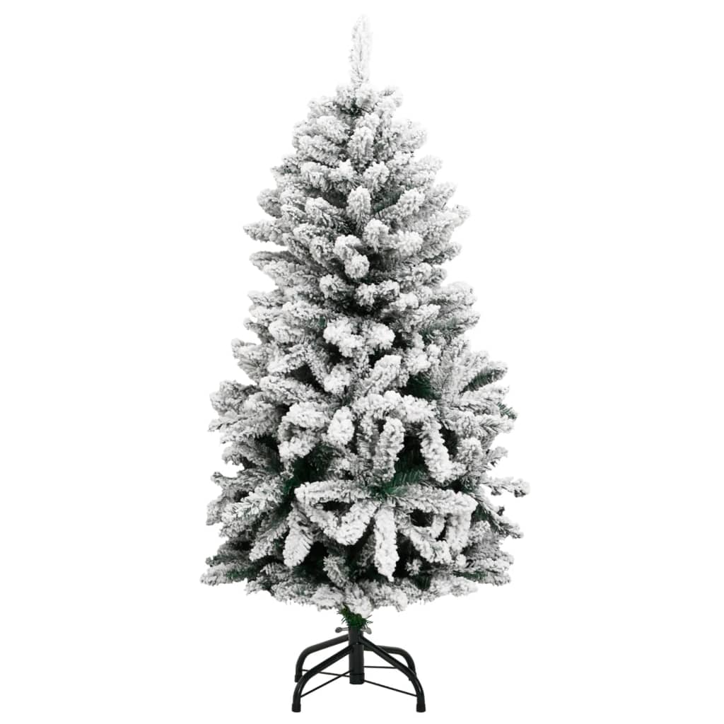 Vidaxl Kunstkerstboom con cardini e neve 150 cm