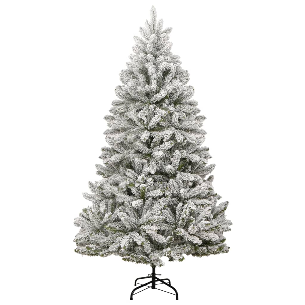 Vidaxl Kunstkerstboom con cardini e neve 270 cm