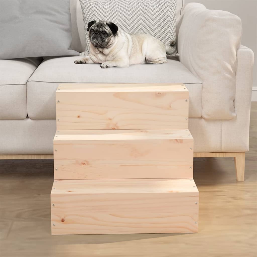 VIDAXL PET Scala 40x37.5x35 cm Pinna solida