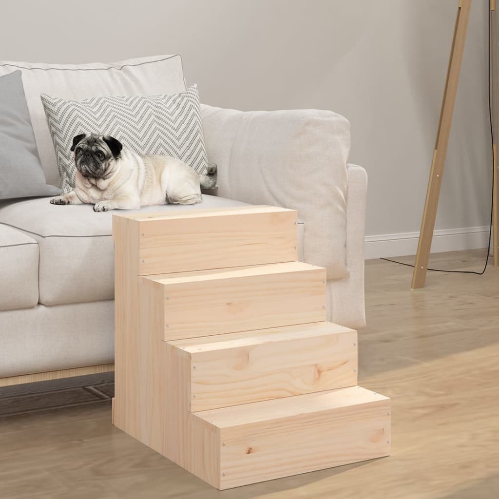 Vidaxl Piet Staircase 40x49x47 cm pino solido