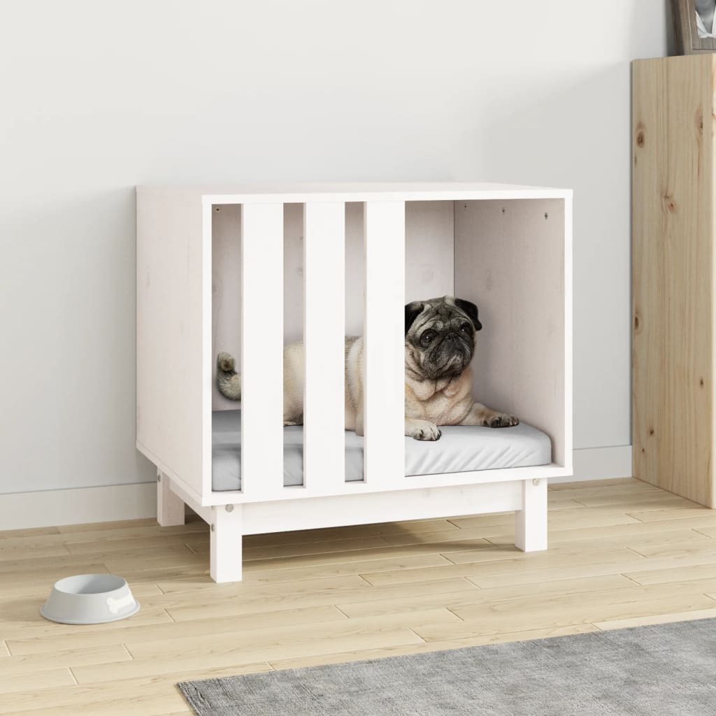 Vidaxl Dog Loft 60x45x57 cm de pino sólido