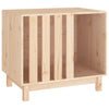 Vidaxl Dog Loft 70x50x62 cm de pino sólido