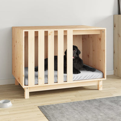 Vidaxl dog loft 90x60x67 cm pino solido