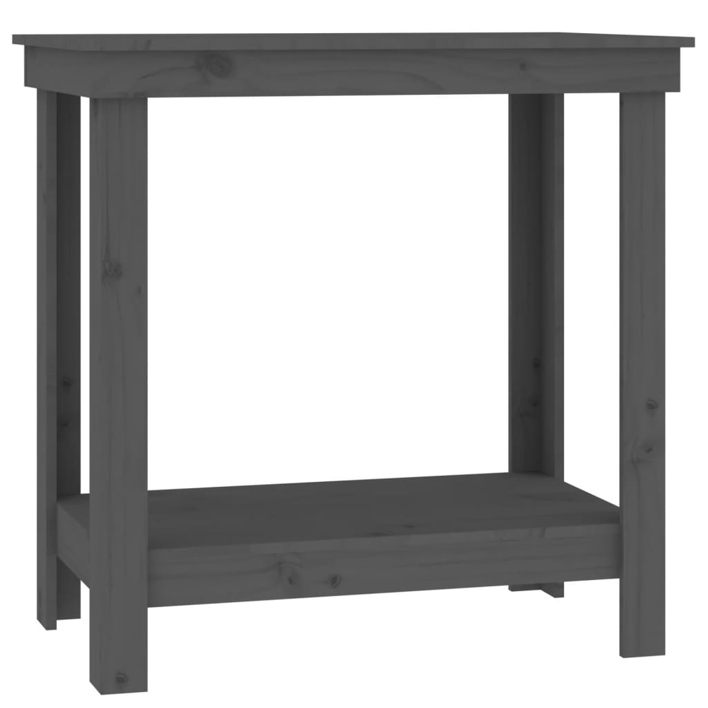 Vidaxl Workbench 80x50x80 cm Pino solido