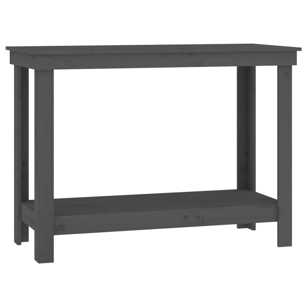 Vidaxl Workbench 110x50x80 cm de pino sólido