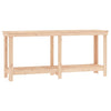 Vidaxl Workbench 180x50x80 cm pino solido
