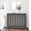 Vidaxl Radiatorom Construction 108.5x19x84 cm Pinna solido Grigio