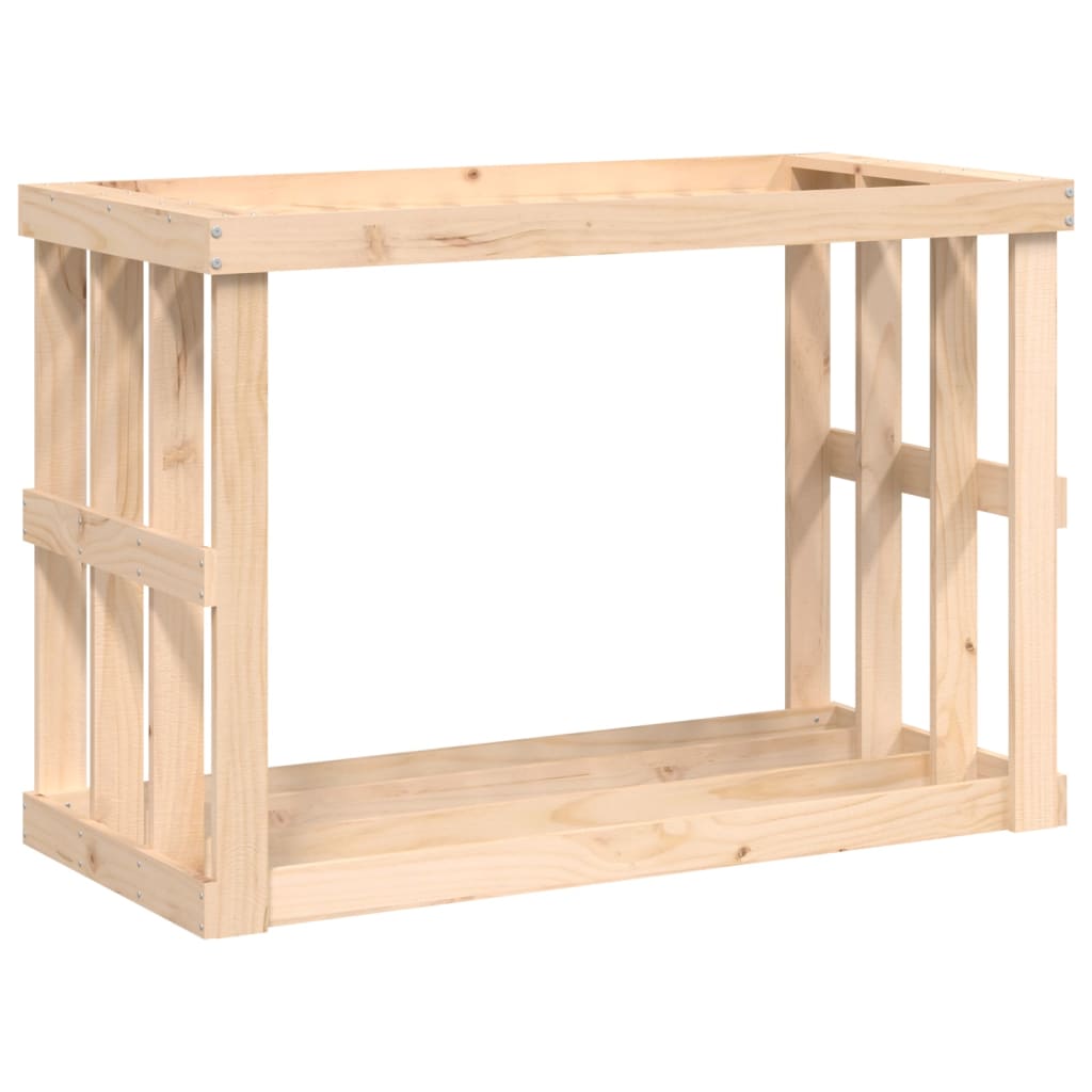 Soporte de bloques de madera Vidaxl 108x52x74 cm de pino sólido