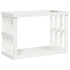 Porta a blocchi in legno Vidaxl 108x52x74 cm Pino solido bianco