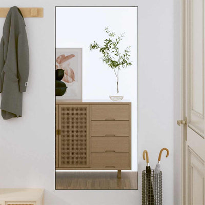 Specchio da parete Vidaxl 50x100 cm vetro rettangolare