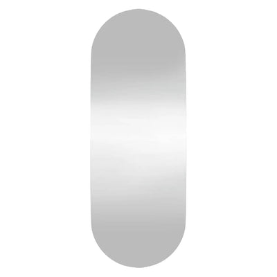 Specchio da parete Vidaxl 15x40 cm vetro ovale