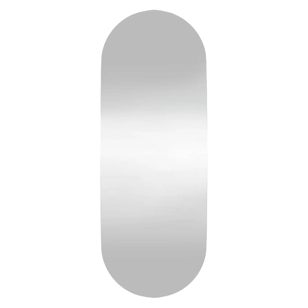 Specchio da parete Vidaxl 15x40 cm vetro ovale