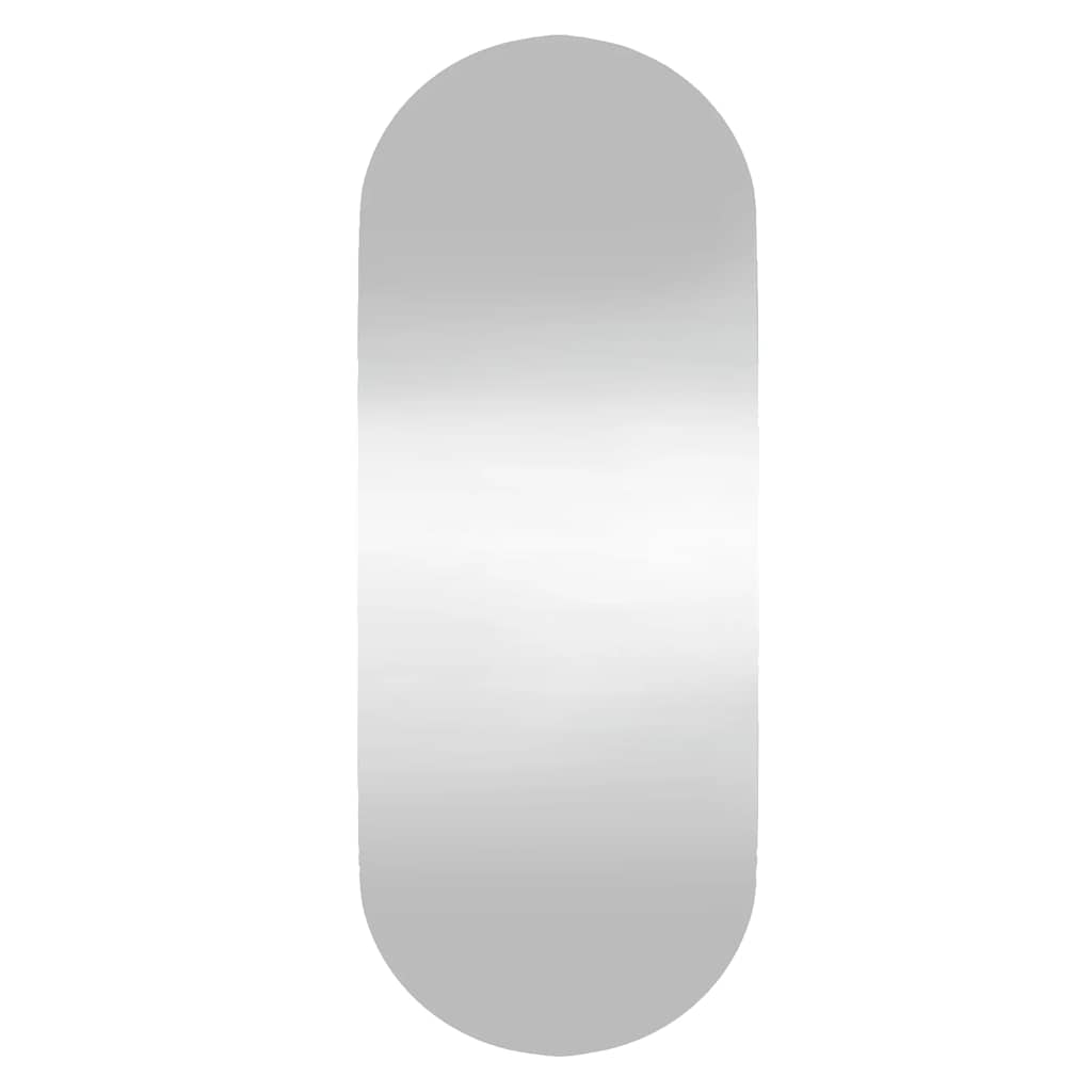 Specchio da parete Vidaxl 20x50 cm vetro ovale