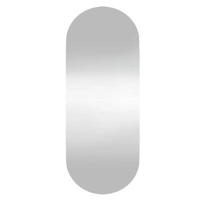 Specchio da parete Vidaxl 20x50 cm vetro ovale