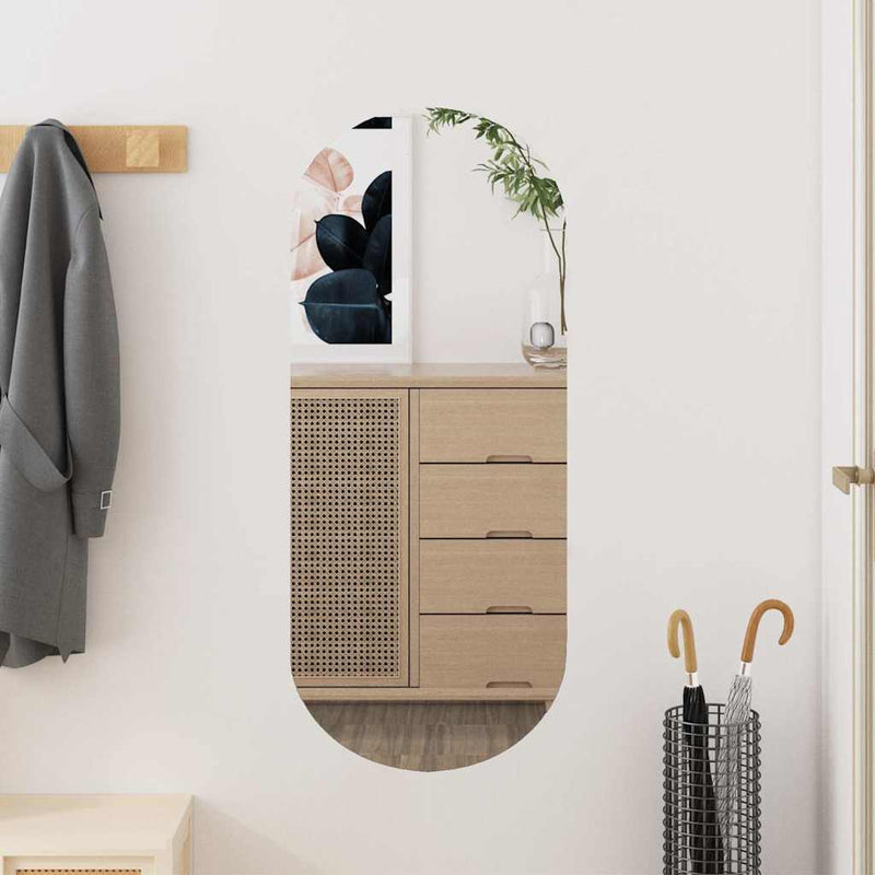 Specchio a parete Vidaxl 30x70 cm vetro ovale