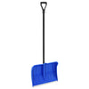 Vidaxl sneeuwschep 147 cm metaal blauw