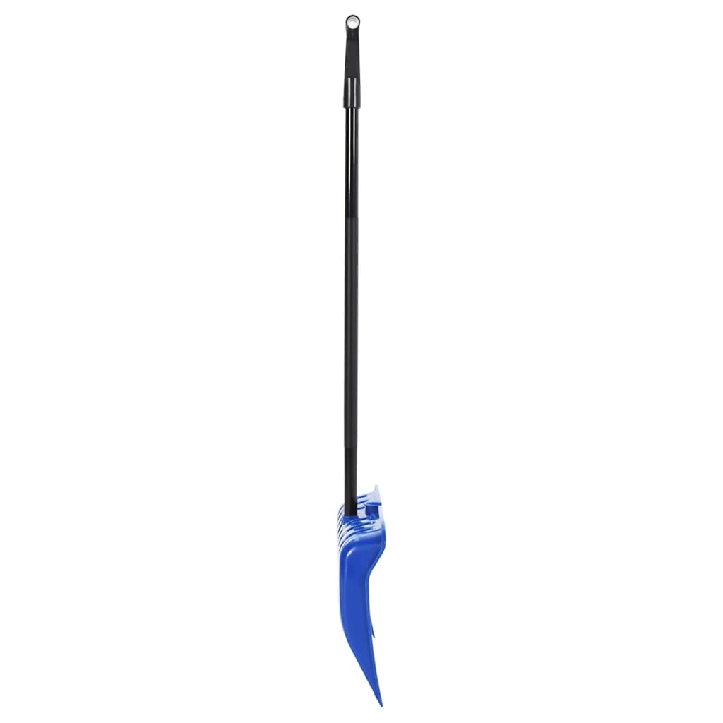 Vidaxl sneeuwschep 147 cm metaal blauw