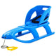 Slee Vidaxl con sedile 102.5x40x23 cm blu polipropene
