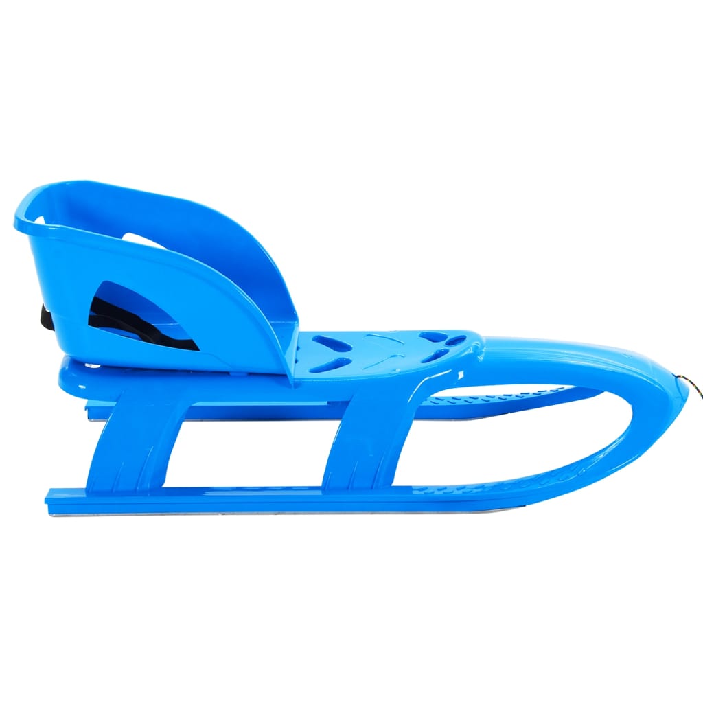 Slee Vidaxl con sedile 102.5x40x23 cm blu polipropene