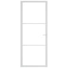 Vidaxl binnendeur 83x201,5 cm esg-glas en aluminium wit