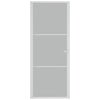 Vidaxl binnendeur 83x201,5 cm matglas en aluminium wit