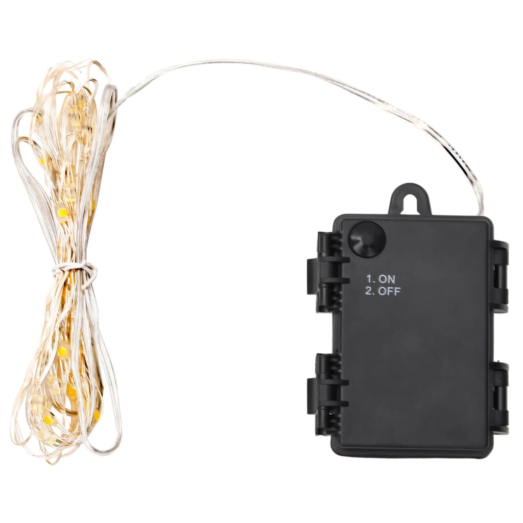 Vidaxl Light Garland con 26 LED e ventilatore 260 cm