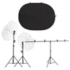 Vidaxl Photo Studio Set con set di illuminazione e schermo di sfondo