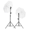 Vidaxl Photo Studio Set con set di illuminazione e schermo di sfondo