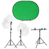 Vidaxl Photo Studio Set con set di illuminazione e schermo di sfondo