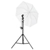 Vidaxl Photo Studio Set con sfondo e riflettore set di illuminazione