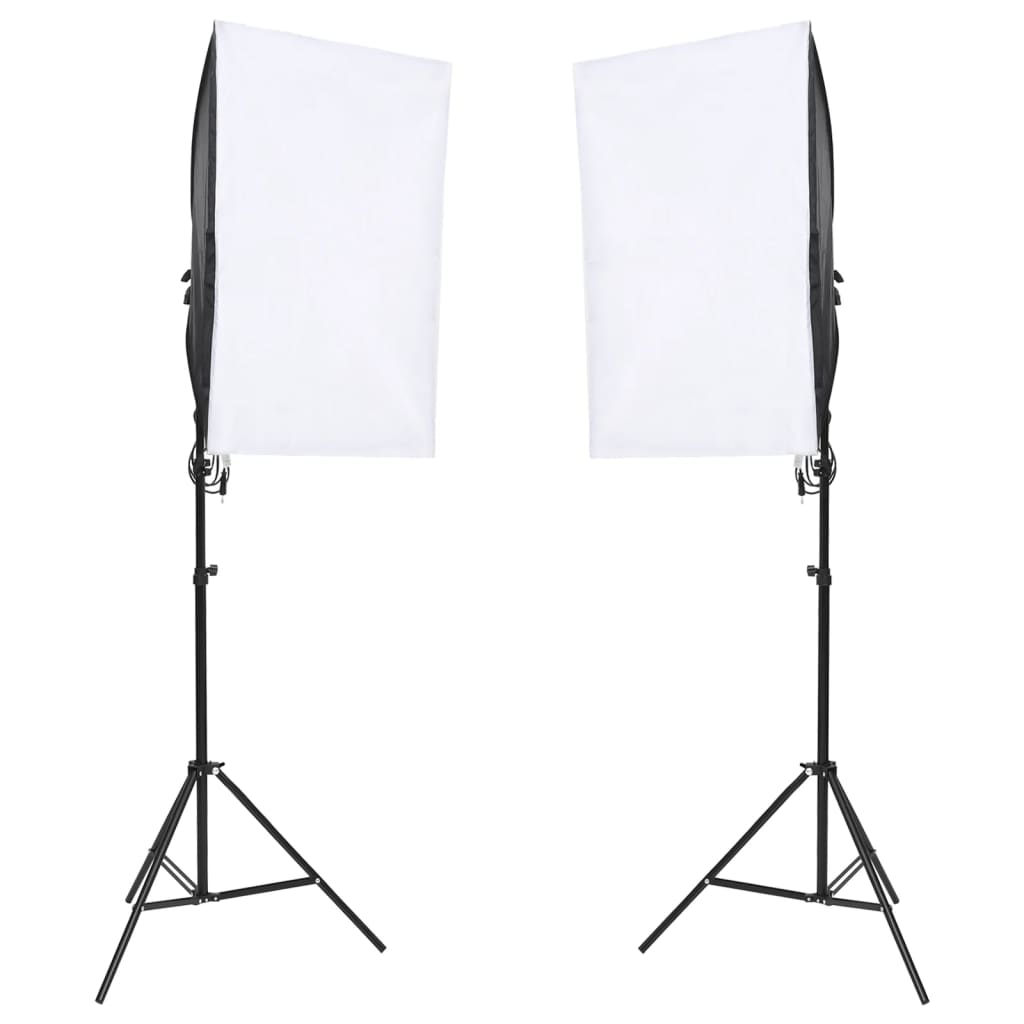 Vidaxl Photo Studio Set con set di illuminazione e schermo di sfondo
