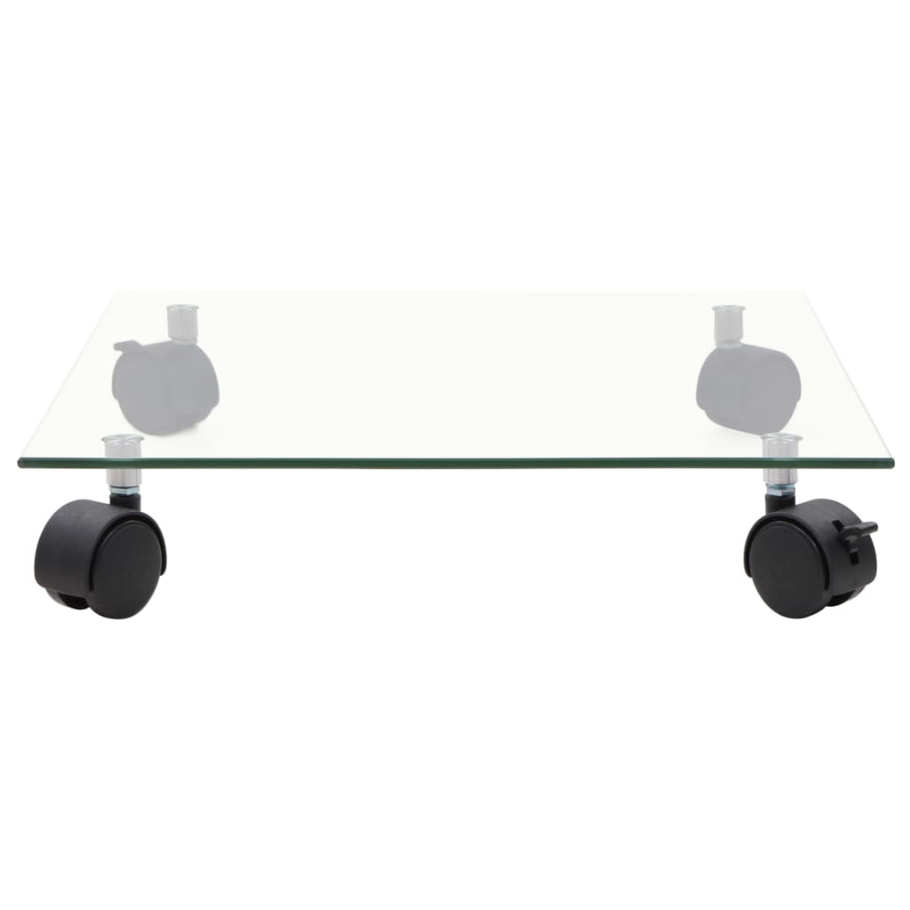 Vidaxl Plan Rollers da 4 pezzi quadrati 35x35 cm vetro temprato