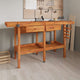 Vidaxl Workbench con cassetti e viti bancarie 162x62x83 cm acaciahout