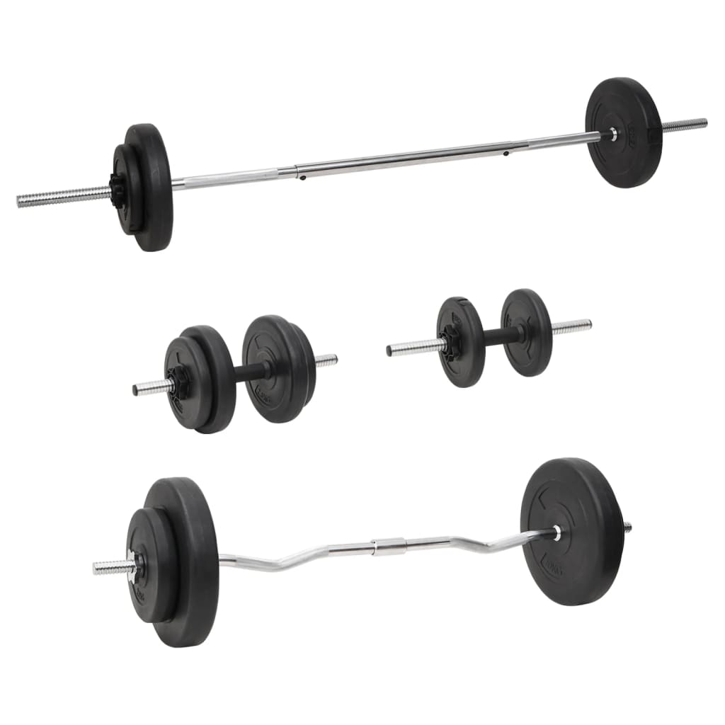 Vidaxl Halkerset con pesi 60 kg