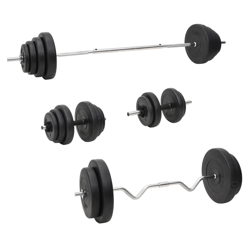 Vidaxl Halkerset con pesi 120 kg